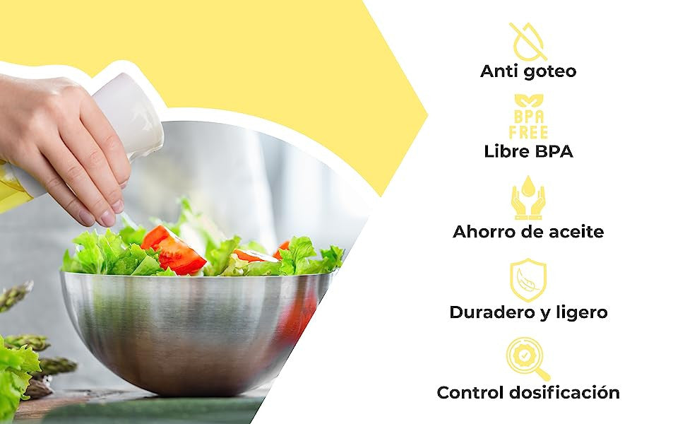 Pulverizador de aceite para cocina