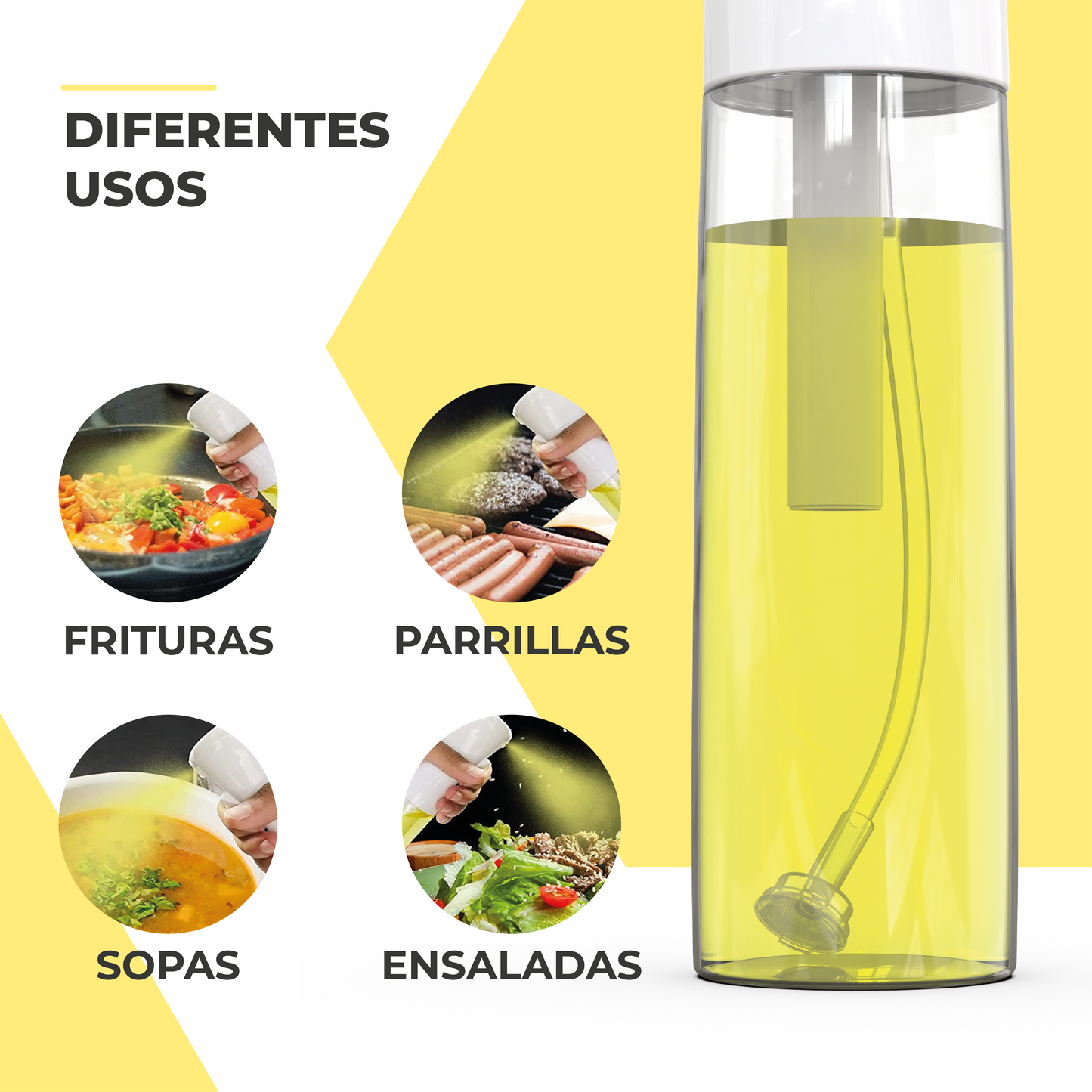 Pulverizador de aceite para cocina